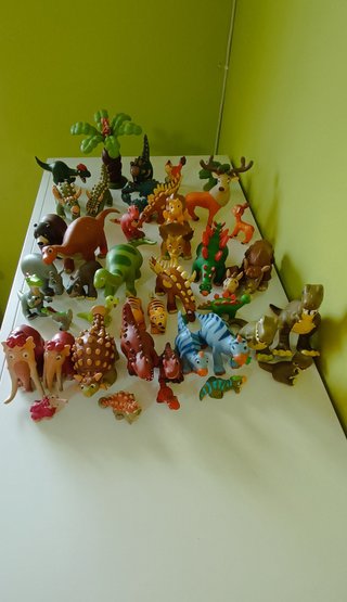 Lote Dinosaurios y Animales Agostini