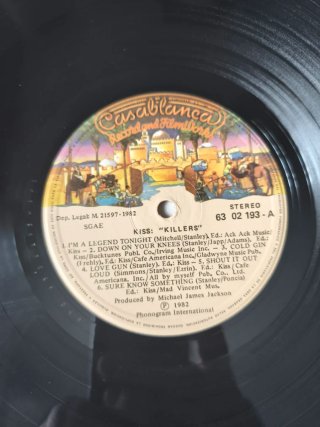 Vinilo Kiss Killers Hard Rock