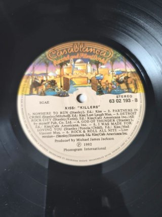 Vinilo Kiss Killers Hard Rock