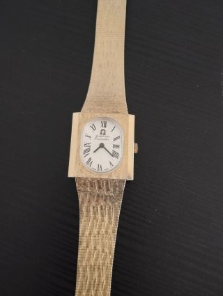 Orologio da polso dorato anni 70