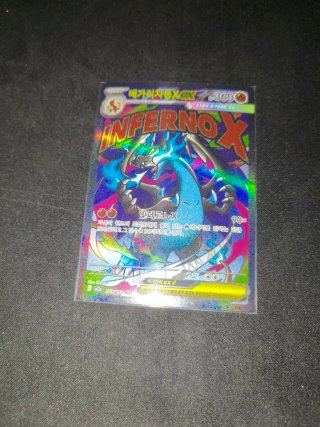 Charizard Inferno X GX Carta Pokémon Coreano