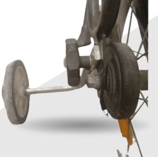 Bicicleta infantil Btwin con ruedines
