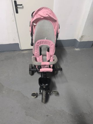 Triciclo infantil rosa