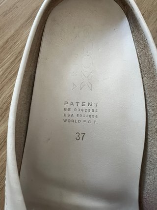 Mules Geox Piel Blanca Talla 37