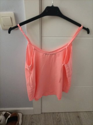 Camisa rosa tirantes