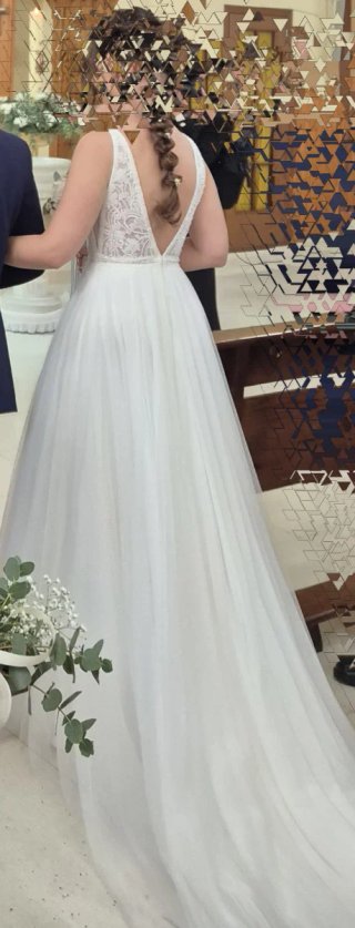Vestido de Novia Aire Barcelona Modelo Vega