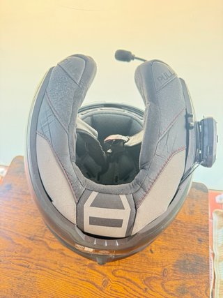 Casco Moto Modular LS2 ADVANT Negro Mate