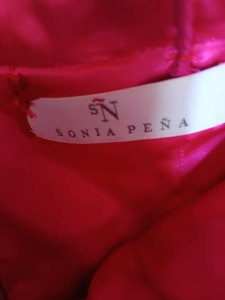 Vestido de fiesta largo fucsia