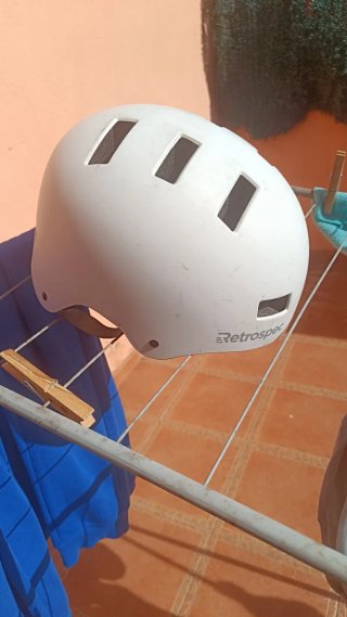 Casco Retrospec Blanco