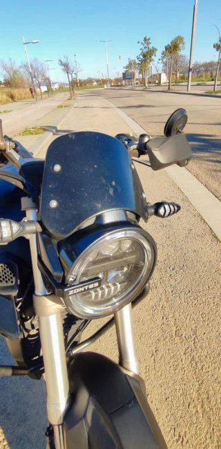 Zontes G1 Scrambler 125 Negra