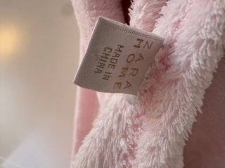 Manta bebé Zara Home rosa