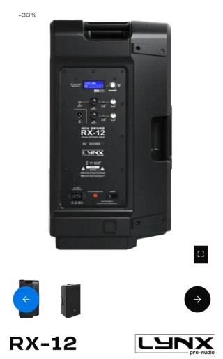 Altaces LYNX RX-12 Amplificado 12