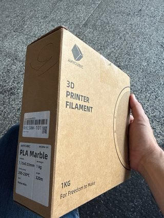 Filamento PLA Mármol 1kg
