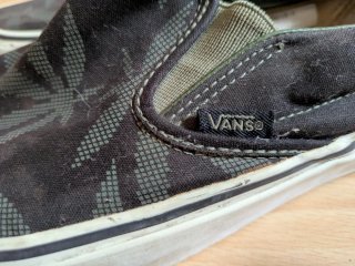 Vans Slip-On con estampado de marihuana