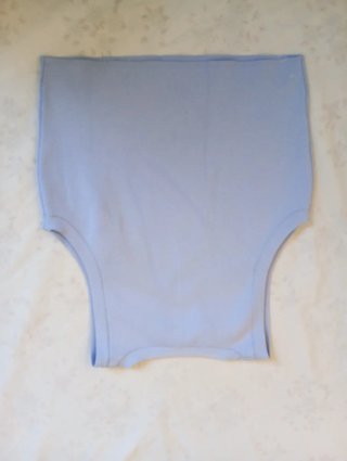 Top Zara azul tamanho S