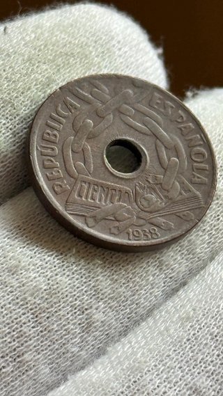 25 céntimos 1938
