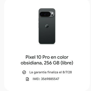 256GB | PIXEL 10 PRO | SIN ABRIR