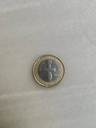 Moneda 1€ Chipre 2008