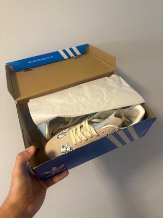 Adidas Samba Beige/Azul Nuevas