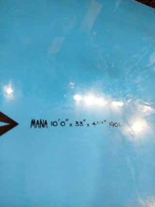 Tabla Naish Mana 10'00 GTW + quillas