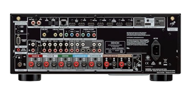 Amplificador sonido Denon AVR-X3500H Receptor AV