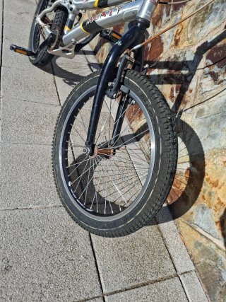 Bicicleta Monty Trial Plata