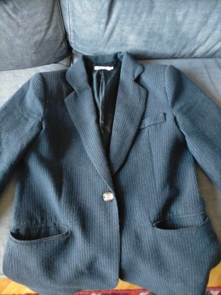 Chaqueta paño Nicoli rayas