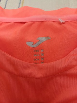 Camiseta Joma Padel color Coral Talla M