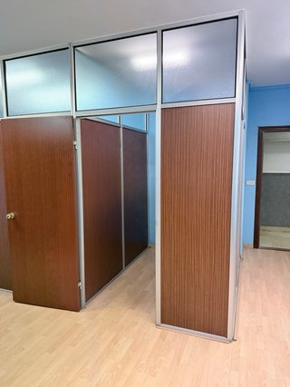 Biombos separadores de oficina