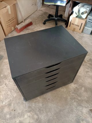 Mesa Cajonera Negra