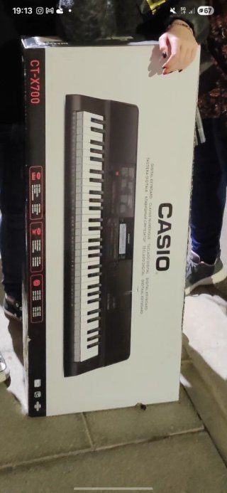 Teclado Casio CT-X700 Digital