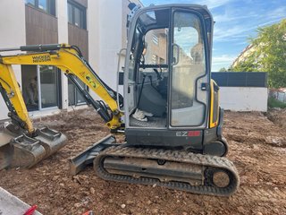 Miniexcavadora y excavaciones