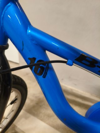 Bicicleta Infantil Rodado 16 Azul