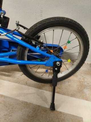 Bicicleta Infantil Rodado 16 Azul