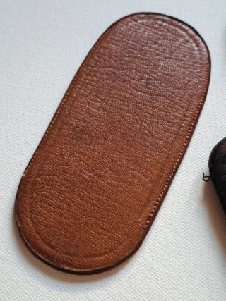 Lote 4 Fundas Gafas Cuero Vintage 1920-30