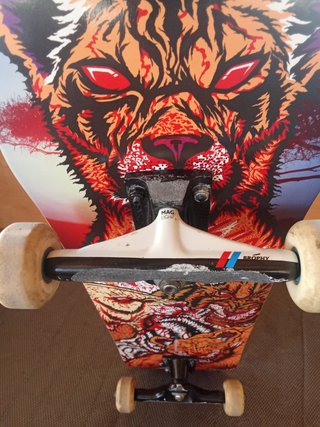 Skate Deathwish Erik Ellington Feast 8 inch Roja