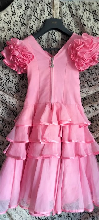Traje Flamenca Niña Gasa 3-4 Años