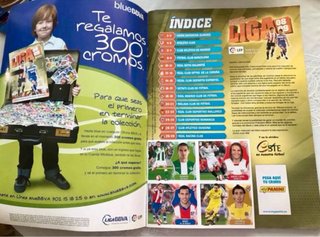 Revista Colección Oficial Liga BBVA 08-09
