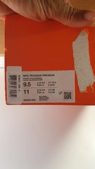 Zapatillas Nike Pegasus Premium Naranja/Rosa