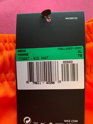 Pantalones cortos Nike Naranja