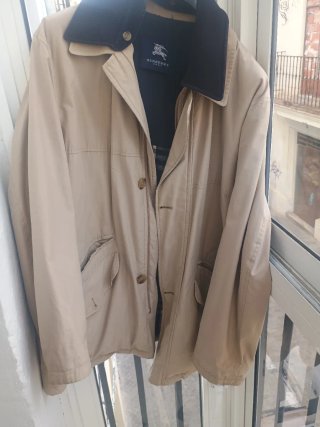 Chaquetón Burberry Caballero Beige