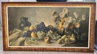 Bodegón Clásico Grande Frutas 110x60cm