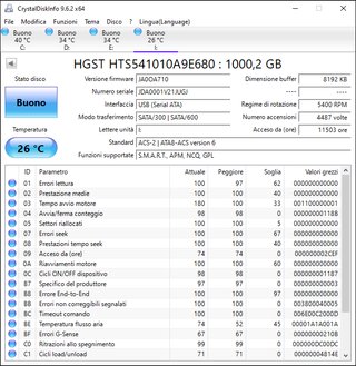 HGST Hard Disk Drive 1TB