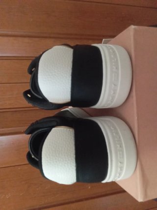 Zapatillas Tommy Hilfiger Mujer Negras Blancas