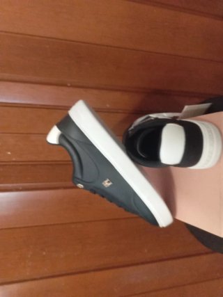 Zapatillas Tommy Hilfiger Mujer Negras Blancas