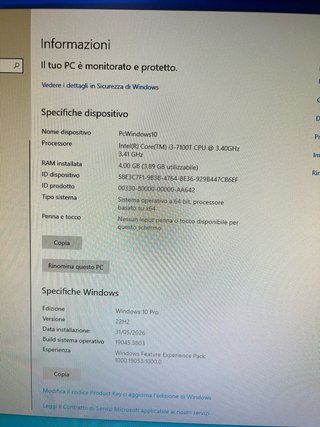 Mini PC Lenovo ThinkCentre M910q i3 4GB 500GB