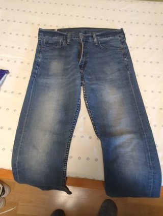 Levi's 513 W31 L32 Jeans Azules