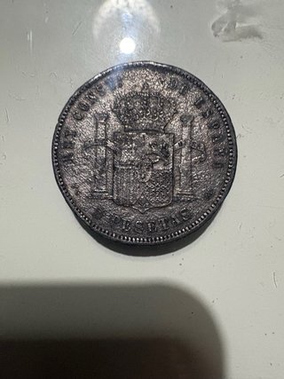 Moneda 5 Pesetas 1891