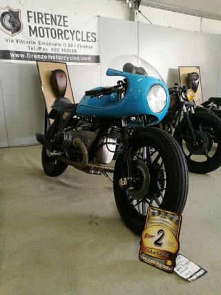 BMW R100 RS Cafe Racer Blu