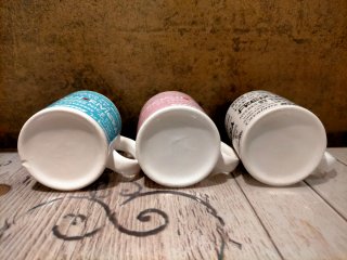 Set 3 Tazzine Caffè Ceramica French Riviera